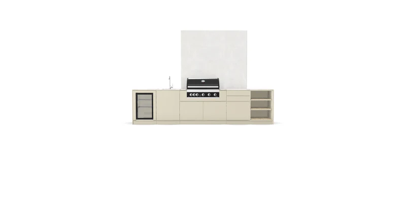 KuhinjaBOXY - ZIDNO MONTIRANA - Modularna vanjska kuhinja